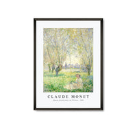 Claude Monet - Woman Seated under the Willows 1880