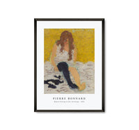 Pierre Bonnard - Woman Putting on Her Stockings (1893)
