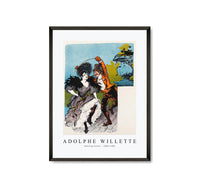 Adolphe Willette - Dancing Poster 1880-1900