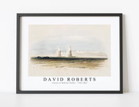 David Roberts - Statues of Memnon Thebes-1796-1864