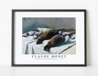 Claude Monet - Still Life with Pheasants and Plovers 1879