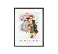Adolphe Willette - Vintage poster 1894