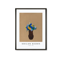 Odilon Redon - Pansies 1905