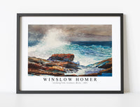 winslow homer - Incoming Tide, Scarboro, Maine-1883