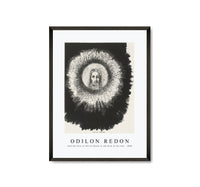 Odilon Redon - And the Face of Christ Shone in the Disk of the Sun 1888