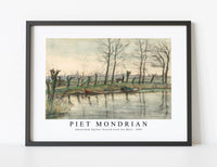 Piet Mondrian - Amsterdam Skyline Viewed from the West 1899