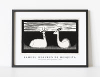 Samuel Jessurun De Mesquita - Two gazelles (Twee gazellen) (1926)