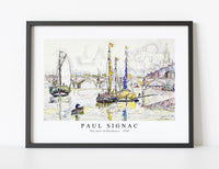 Paul Signac - The port of Bordeaux (1930)