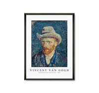 Vincent Van Gogh - Self-Portrait with Grey Felt Hat 1887