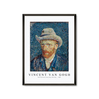 Vincent Van Gogh - Self-Portrait with Grey Felt Hat 1887