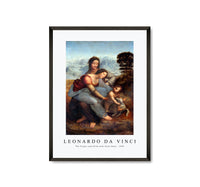 Leonardo Da Vinci - The Virgin and Child with Saint Anne 1503