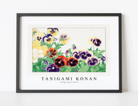 Tanigami Konan - Vintage pansy flower