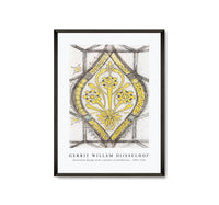 Gerrit Willem Dijsselhof - Decorative design with a pattern of dandelions 1876-1924