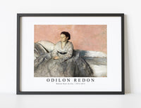 Odilon Redon - Madam Rene de Gas 1872-1873