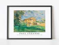 Paul Cezanne - The Farm at the Jas de Bouffan (La Ferme au Jas de Bouffan) 1877