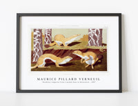 Maurice Pillard Verneuil - Hermines vulgaires from L'animal dans la décoration (1897)