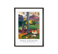 Paul Gauguin - Mata Mua (Once Upon a Time) 1892