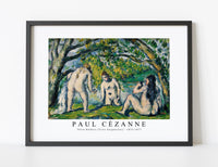 Paul Cezanne - Three Bathers (Trois baigneuses) 1876-1877