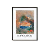 Odilon Redon - Ophelia with a Blue Wimple in the Water 1900-1905