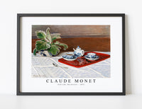 Claude Monet - Still Life, Tea Service 1872
