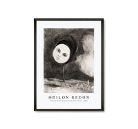 Odilon Redon - Strange Flower (Little Sister of the Poor) 1880