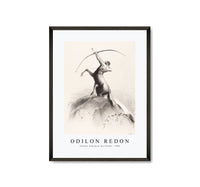Odilon Redon - Centaur Aiming at the Clouds 1896