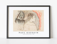 Paul Gauguin - Study of Tahitian Heads 1898