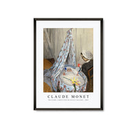 Claude Monet - The Cradle, Camille with the Artist's Son Jean 1867