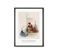 David Roberts - The letter writer in Cairo-1796-1864