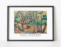 Paul Cezanne - La Meule et citerne en sous-bois 1892-1894