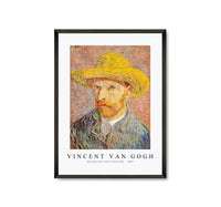 Vincent Van Gogh - Self-portrait with a Straw Hat 1887