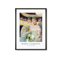 Mary Cassatt - The Loge 1878-1880