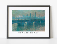 Claude Monet - Waterloo Bridge, Gray Weather 1900