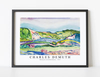 Charles demuth - Mountain with Red House-1913