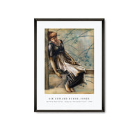 Sir Edward Burne Jones - The Briar Rose Series - Study for 'The Garden Court' (1893)