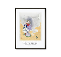 Ogata Gekko - Courtesan and Frog (1887–1896)