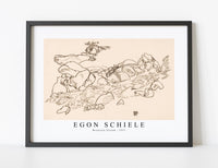 Egon Schiele - Mountain Stream 1917