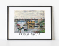 Claude Monet - Bridge at Argenteuil on a Gray Day 1876