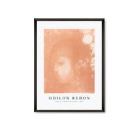 Odilon Redon - Head of a Child with Flowers 1897