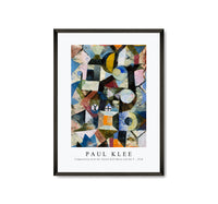 Paul Klee - Composition with the Yellow Half-Moon and the Y 1918