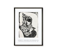 Samuel Jessurun De Mesquita - Masked woman with cape (Gemaskerde vrouw met cape) (c.1899)