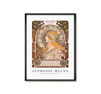 Alphonse Mucha - Zodiaque or La Plume 1896-1897