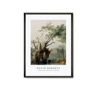 David Roberts - The holy tree of Metereah-1796-1864