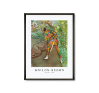 Odilon Redon - Harlequin 1885