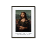 Leonardo Da Vinci - Portrait of Mona Lisa del Giocondo 1503-1506