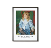 Mary Cassatt - Boy with Golden Curls 1918