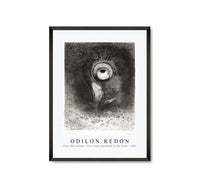 Odilon Redon - There Was Perhaps a First Vision Attempted by the Flower 1883