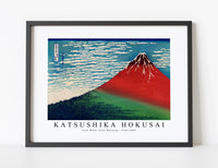Katsushika Hokusai - Fine Wind, Clear Morning 1760-1849