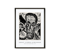 Ernst Ludwig Kirchner - Head of van de Velde, Bright 1917