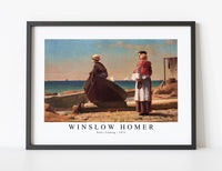 Winslow Homer - Dad's Coming 1873